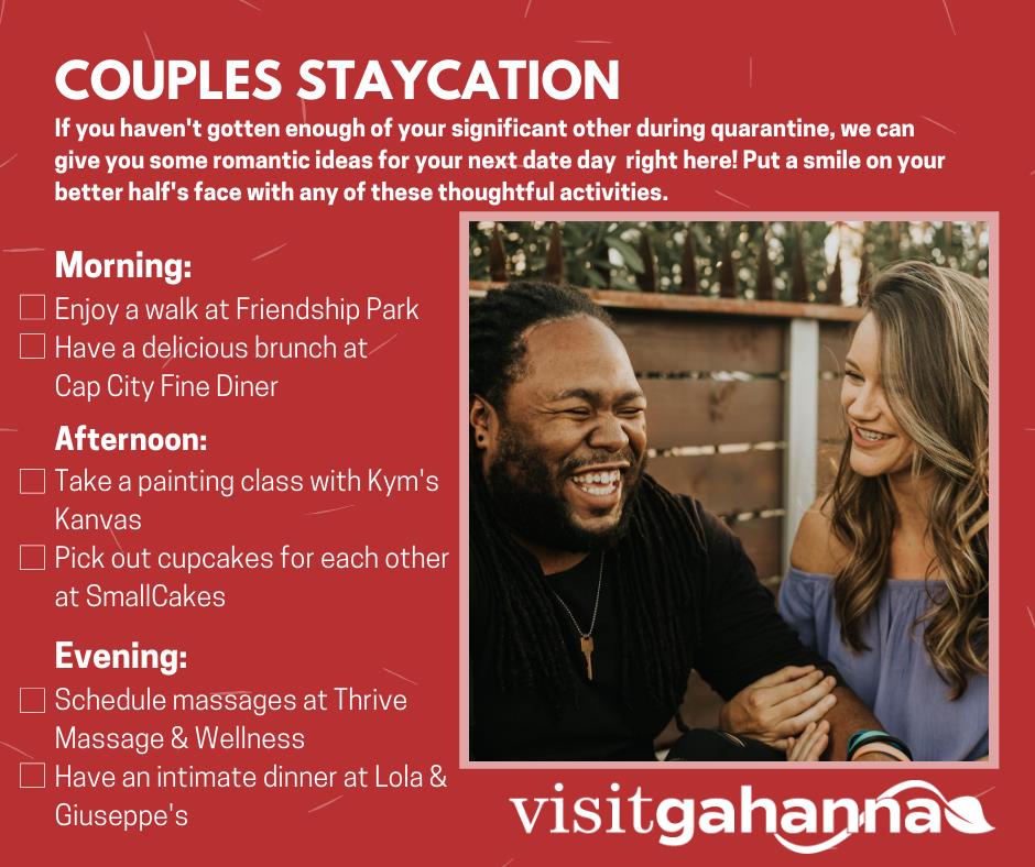 Visit Gahanna Staycation For Couples