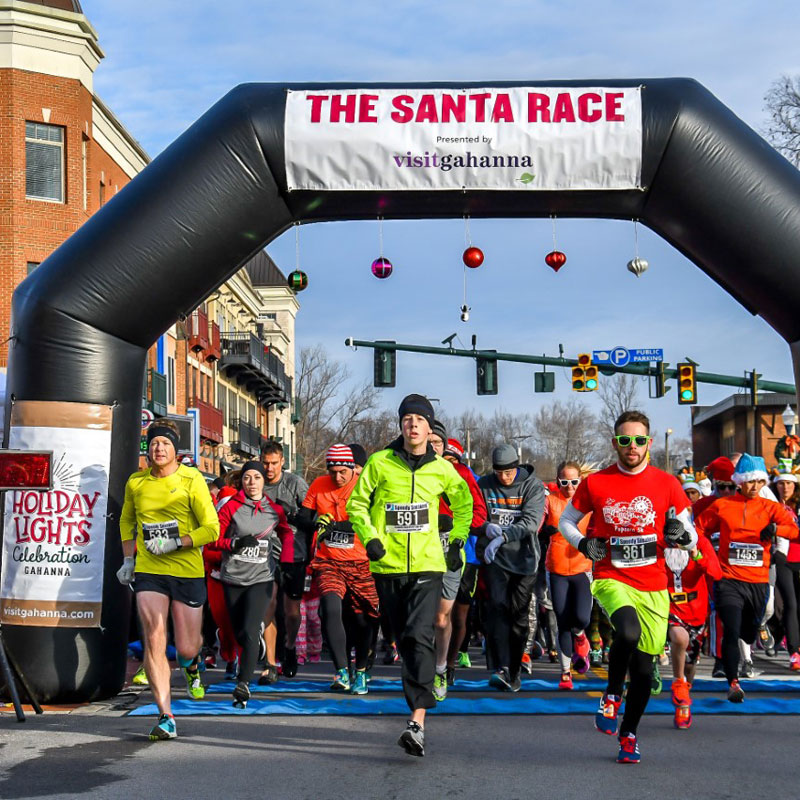 Visit Gahanna The Santa Race 5k